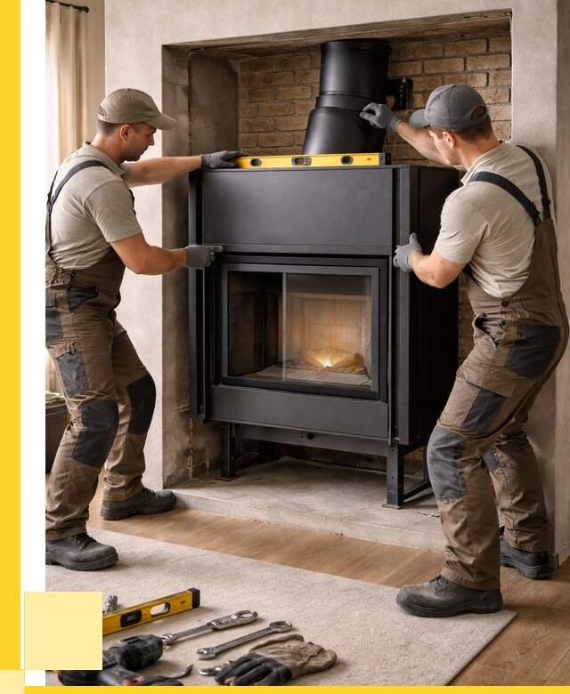 Установка каминных топок в Кропоткине под ключ от 19546 р. | ЭриданКрп