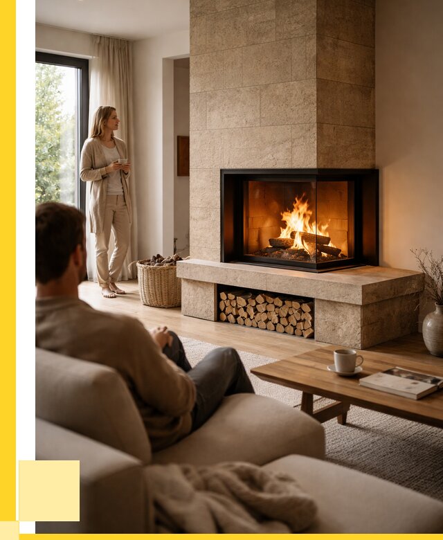 Угловые камины из кирпича установка в Кропоткине от 162885 р. ЭриданКрп