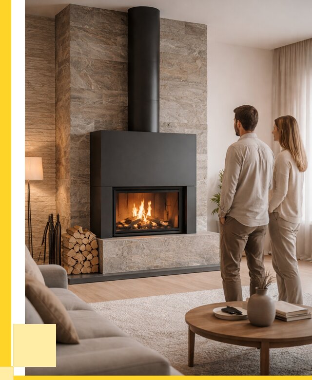 Закрытые камины под ключ в Кропоткине от 130308 р., ЭриданКрп