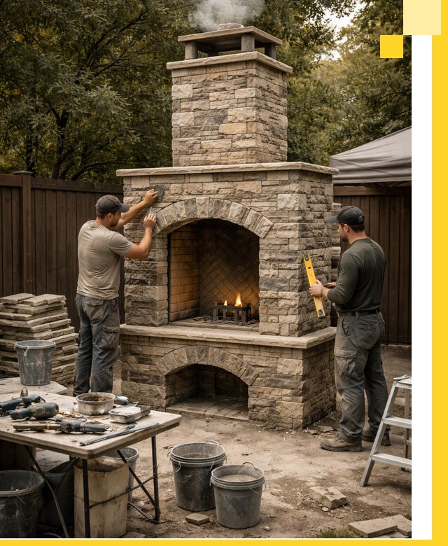 Проектирование и установка уличных каминов в Кропоткине