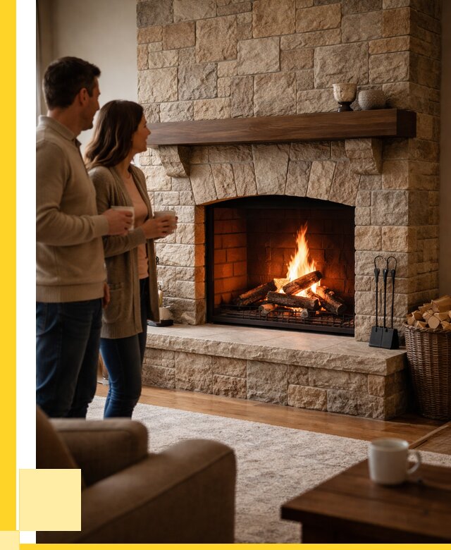 Каменные камины на заказ в Кропоткине от 195462 р. | ЭриданКрп