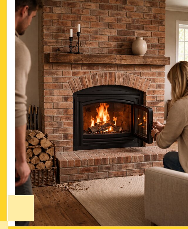 Кирпичные камины под ключ в Кропоткине от 162885 р. | ЭриданКрп