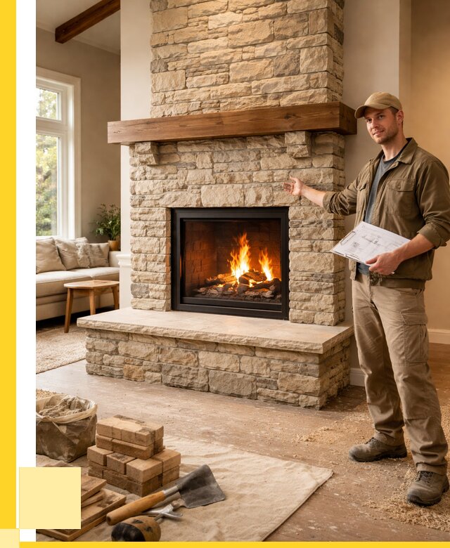 Камины под ключ в Кропоткине от 195462 р. | ЭриданКрп — установка