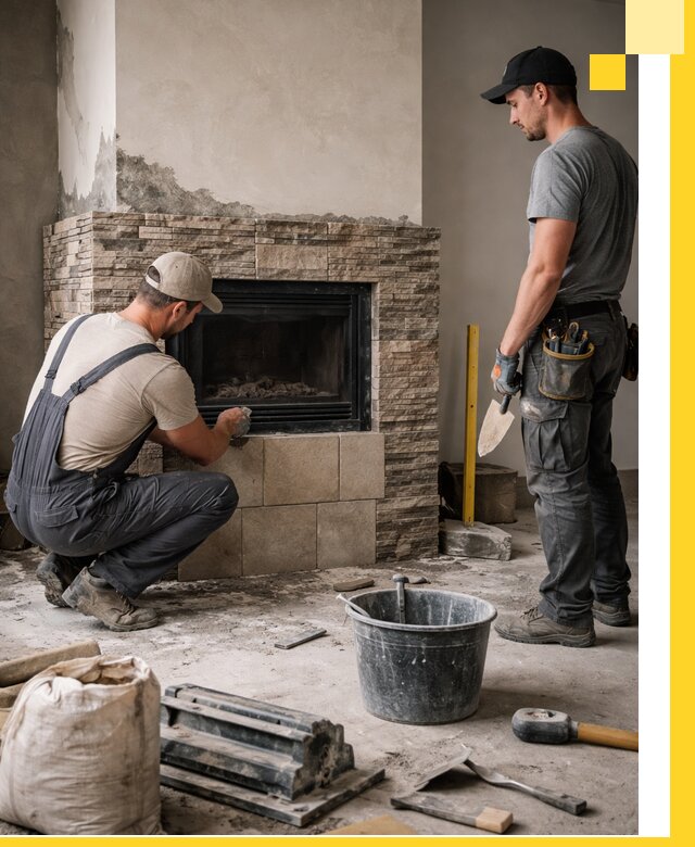 Камины под ключ в Кропоткине: проект, изготовление и монтаж