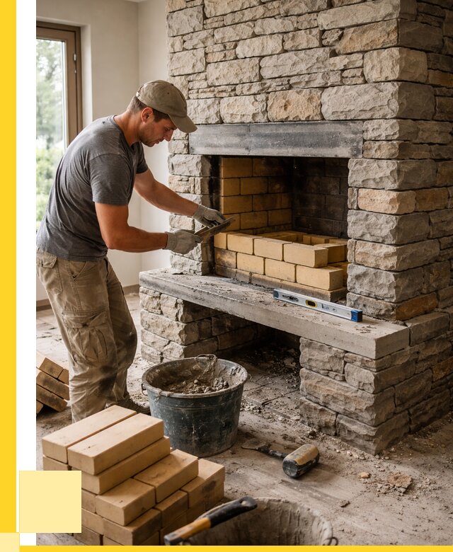 Кладка каминов и камина в Кропоткине от 27148 р. ЭриданКрп