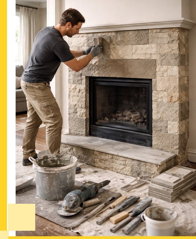 Ремонт каминов и печей в Кропоткине от 16289 р. | ЭриданКрп