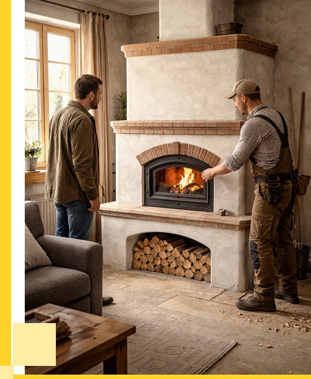 Печи камины в Кропоткине: кирпичные, изразцовые от 65154 р. | ЭриданКрп