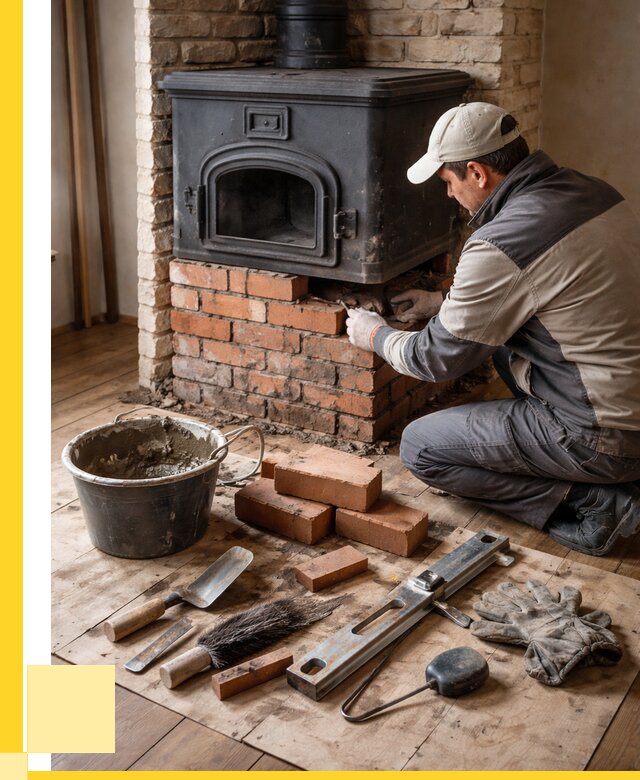 Ремонт печей в Кропоткине от 13031 р., услуги печника ЭриданКрп