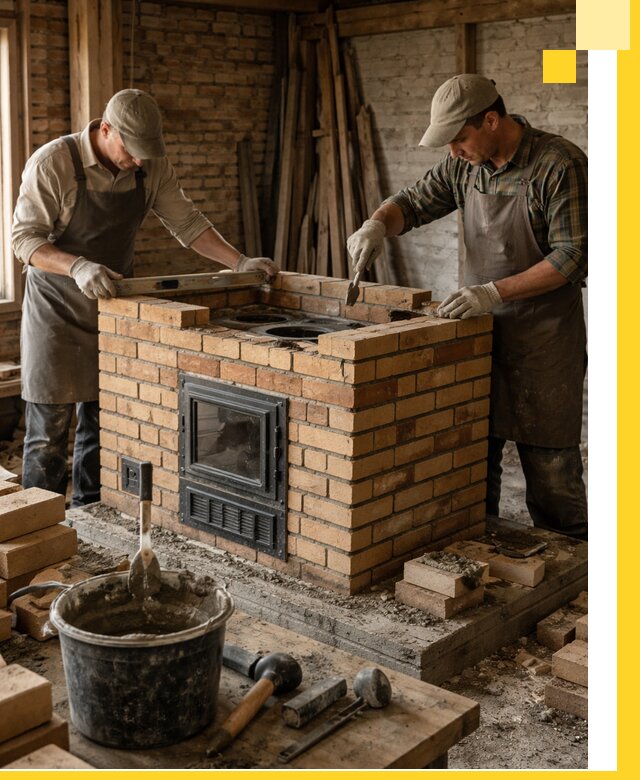 Изготовление и установка варочных печей под ключ в Кропоткине