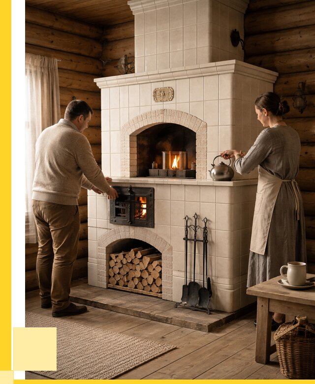 Русские печи в Кропоткине: установка от 162885 р. ЭриданКрп