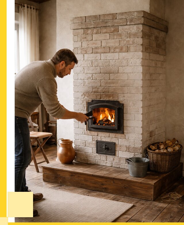 Печь голландка из кирпича в Кропоткине от 92302 р. | ЭриданКрп