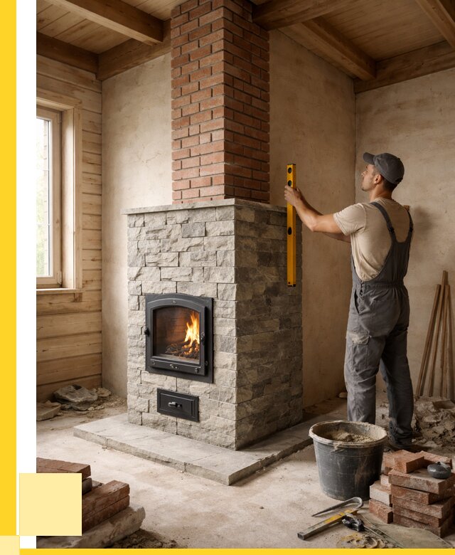 Печи и дымоходы под ключ в Кропоткине от 48866 р., ЭриданКрп