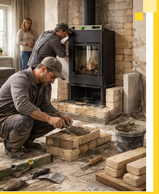 Печи и камины под ключ: проект, установка в Кропоткине