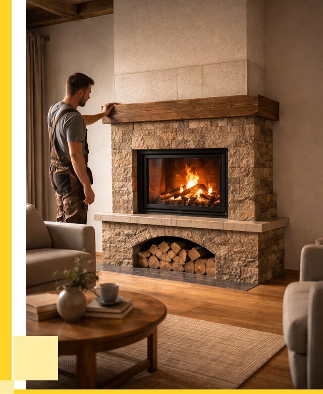 Печи камины для дома под ключ в Кропоткине от 59725 р. | ЭриданКрп