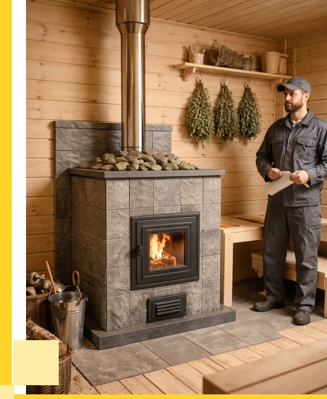 Печи для бани под ключ в Кропоткине от 130308 р. | ЭриданКрп