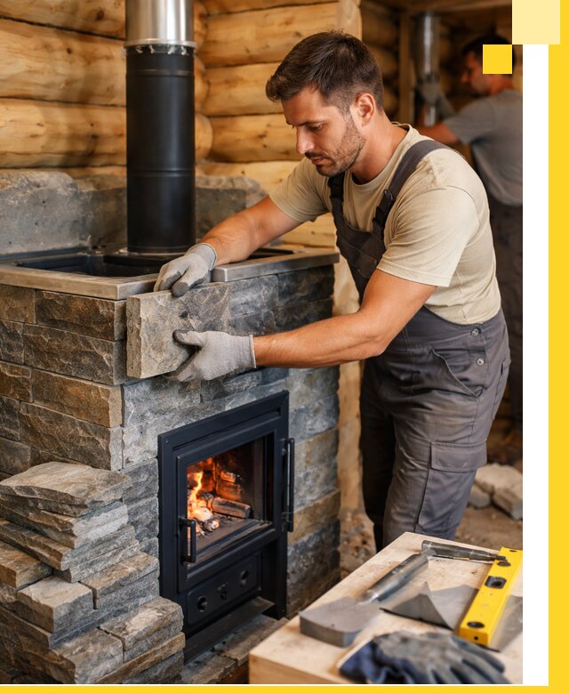 Печи для бани под ключ в Кропоткине: изготовление и монтаж