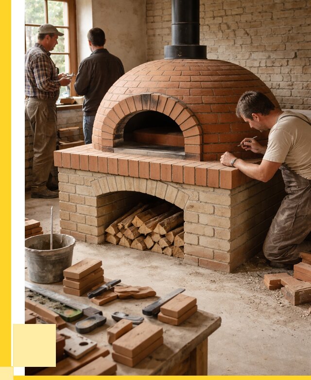 Помпейская печь дровяная для пиццы в Кропоткине | ЭриданКрп от 217180 р.