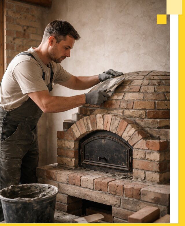 Изготовление и монтаж помпейских печей на заказ в Кропоткине