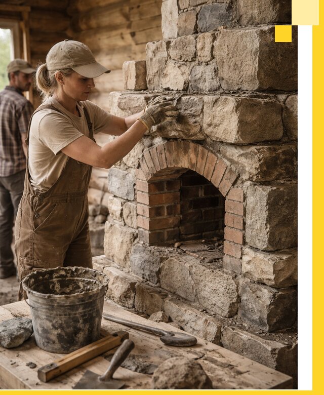 Каменные печи на заказ и монтаж в Кропоткине, долговечные решения