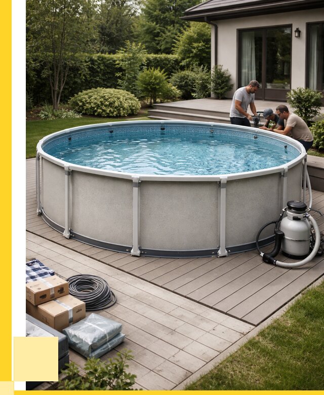 Купить каркасные бассейны в Кропоткине от 48866 р. | ЭриданКрп