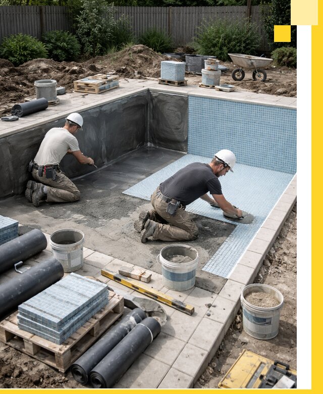 Проектирование и строительство стационарных бассейнов в Кропоткине