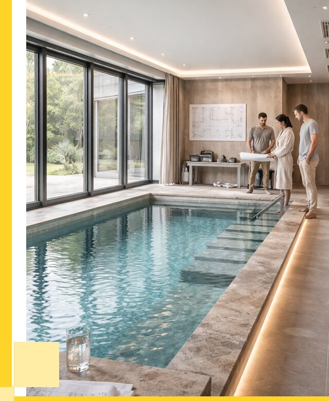 Закрытые бассейны под ключ в Кропоткине от 2714750 р. | ЭриданКрп