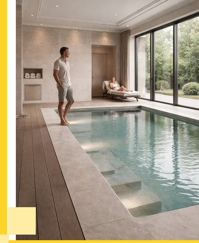 Бассейны в коттедже под ключ в Кропоткине от 1303080 р. | ЭриданКрп