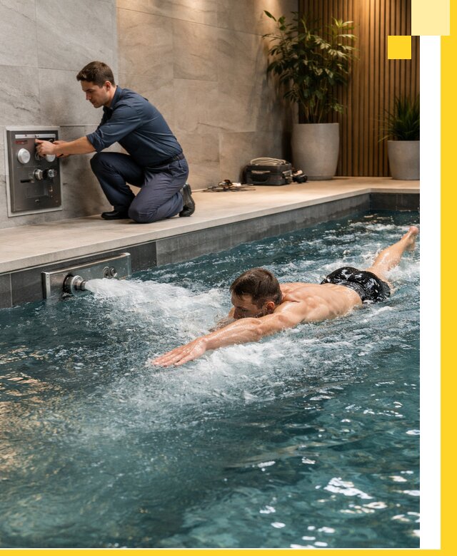 Проектирование и монтаж бассейнов с противотоком в Кропоткине