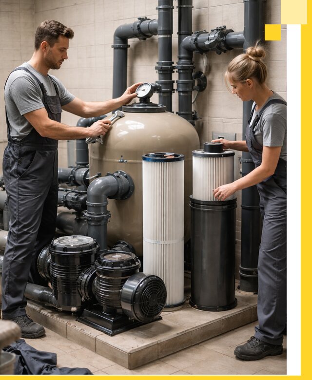 Фильтры и системы фильтрации для бассейнов в Кропоткине