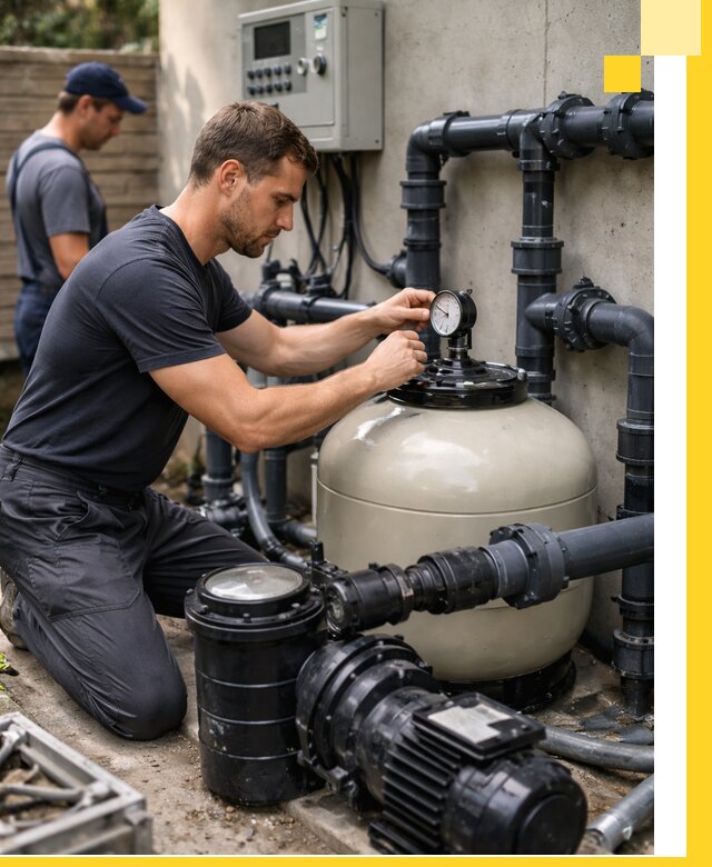 Поставка и монтаж фильтровального оборудования для бассейнов в Кропоткине