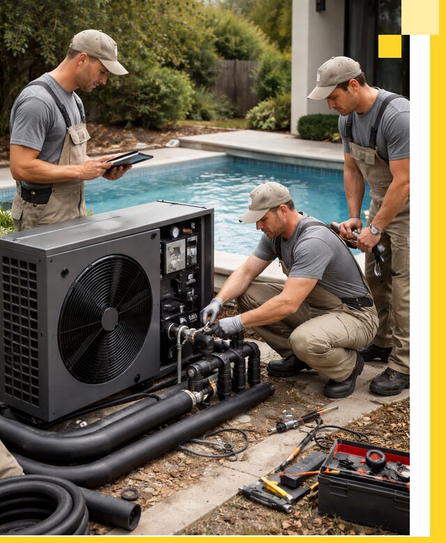 Проектирование и установка тепловых насосов для бассейнов в Кропоткине