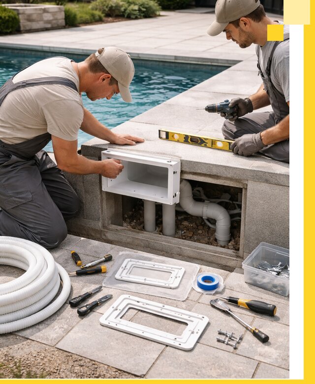 Поставка и установка скиммеров для бассейнов в Кропоткине