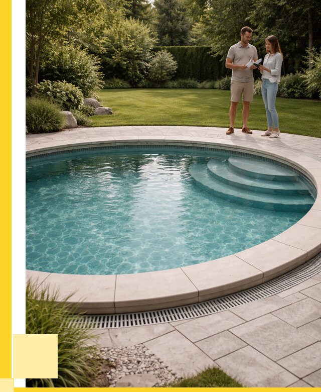 Круглые каркасные бассейны купить в Кропоткине от 271475 р. | ЭриданКрп