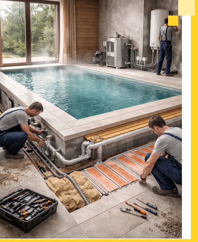 Проектирование и строительство тёплых бассейнов в Кропоткине