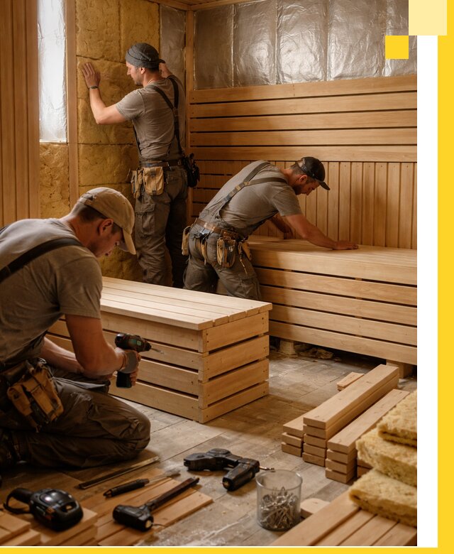 Профессиональное строительство саун под ключ в Кропоткине