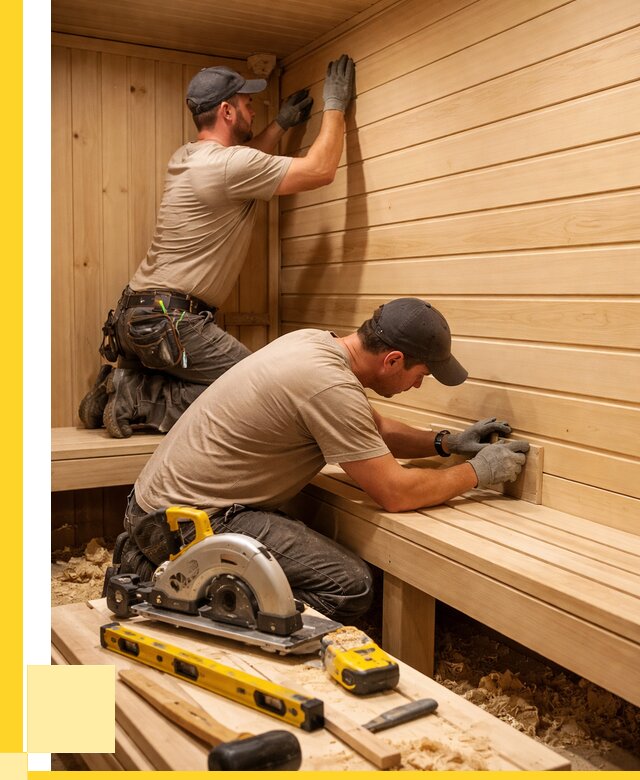 Обшивка саун вагонкой в Кропоткине от 2715 р. | ЭриданКрп