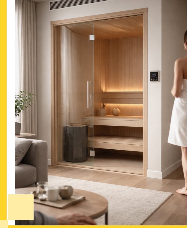 Сауна в квартире под ключ в Кропоткине от 130308 р. ЭриданКрп