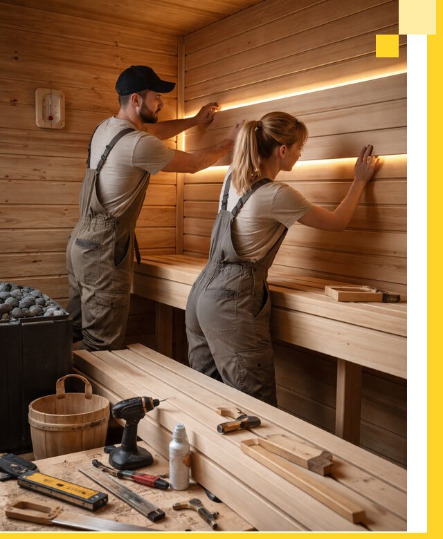 Дизайн саун и бань под ключ с индивидуальным проектом в Кропоткине