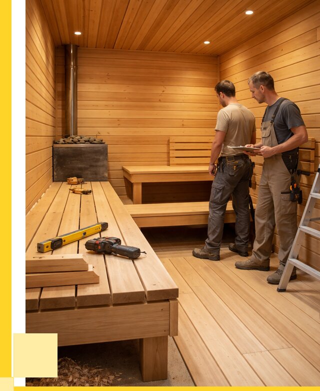 Отделка бань и саун в Кропоткине по цене от 4887 р. | ЭриданКрп