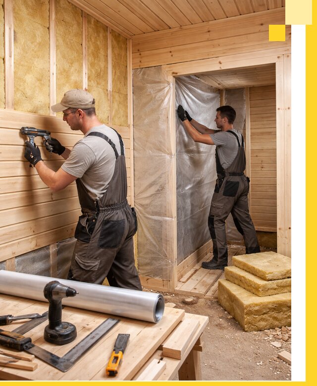 Бани под ключ в Кропоткине с проектом и полным монтажом