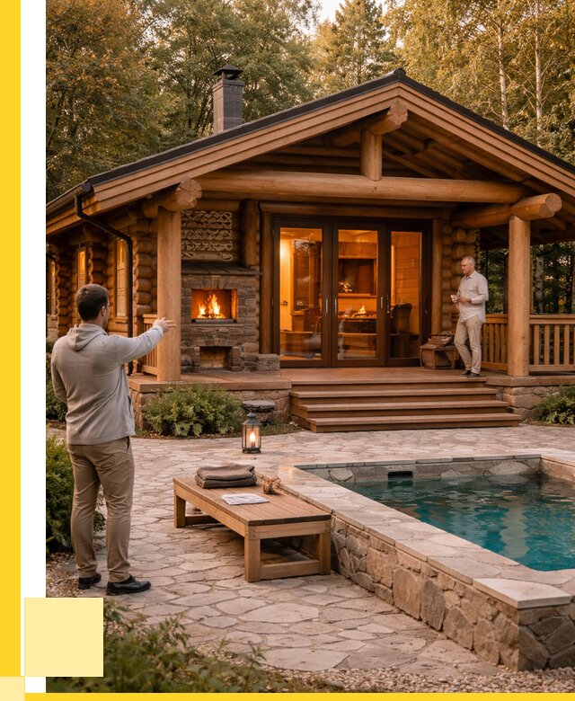 Проекты бань и хамам в Кропоткине от 27148 р. | ЭриданКрп