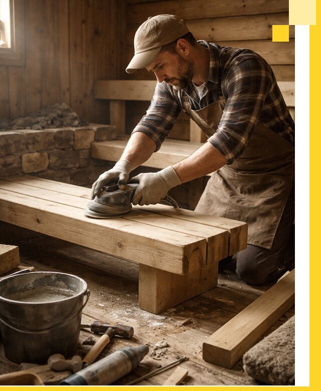 Ремонт бань под ключ в Кропоткине с гарантией качества и сроков