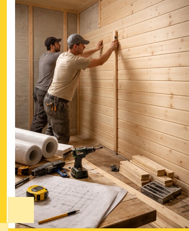 Обшивка бани вагонкой в Кропоткине от 1303 р., ЭриданКрп