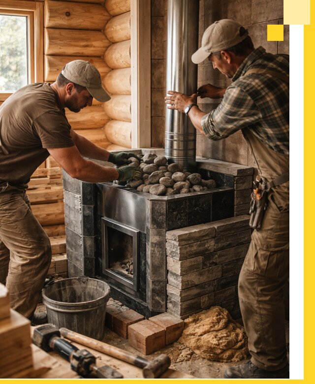 Строительство и отделка русских бань под ключ в Кропоткине