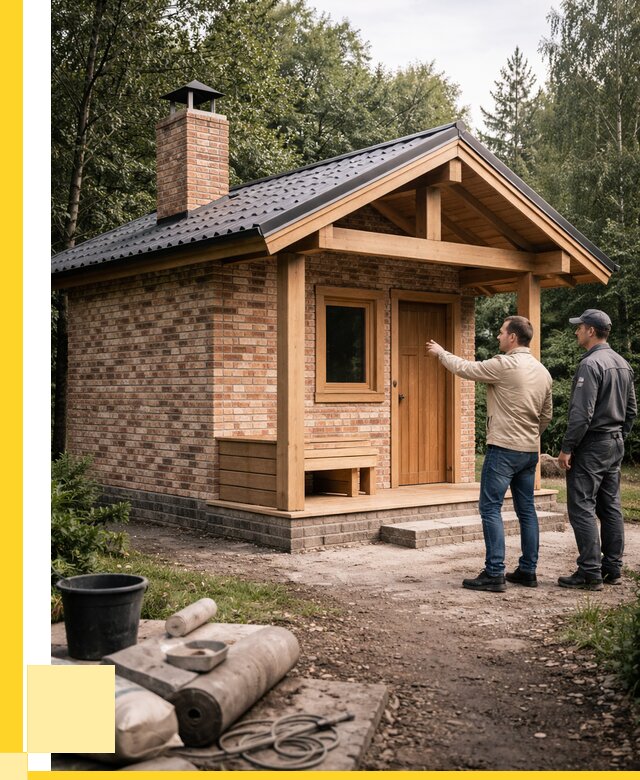 Кирпичные бани и печи в Кропоткине от 380065 р. | ЭриданКрп