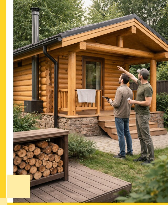 Бани для дачи под ключ в Кропоткине от 271475 р. | ЭриданКрп