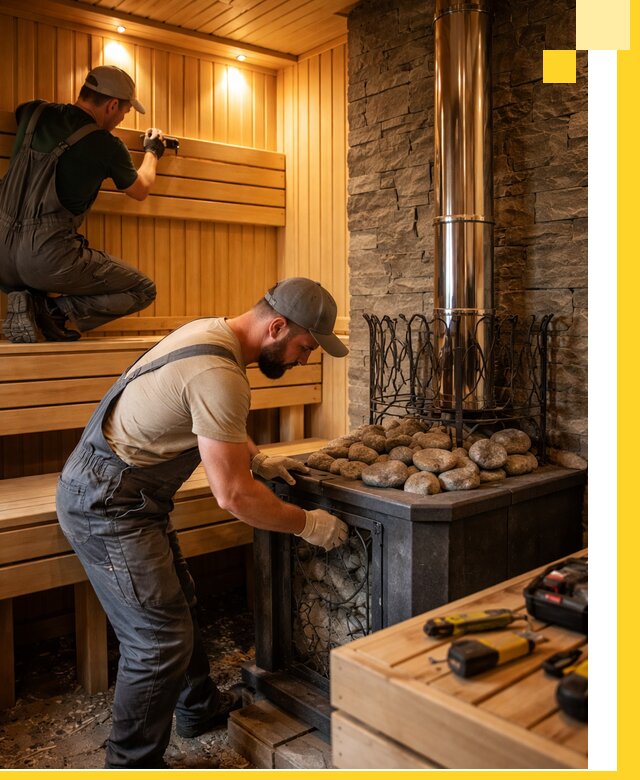 Комплексный дизайн бань, саун и зон отдыха в Кропоткине