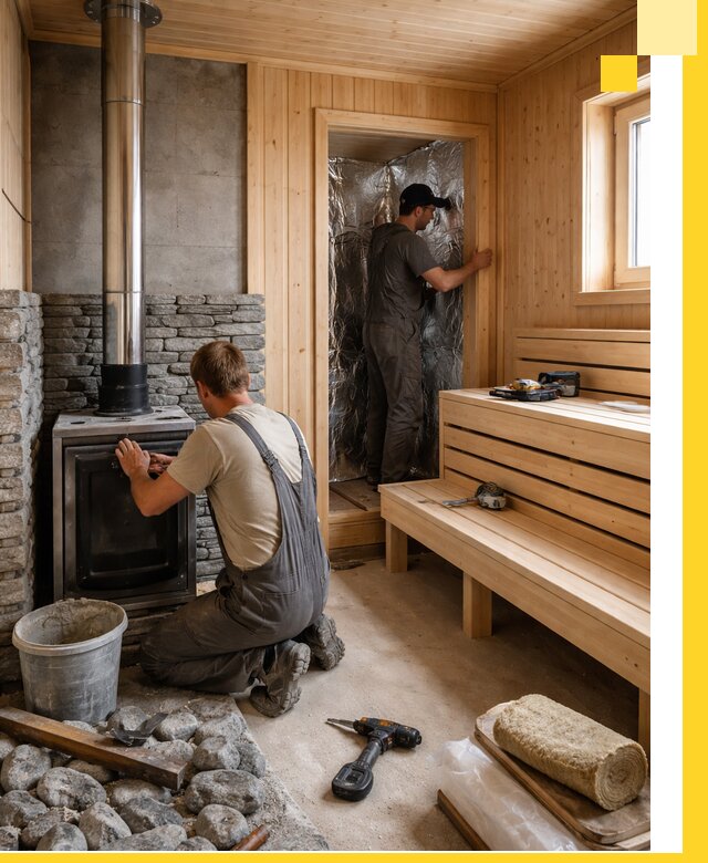 Строительство и изготовление бань под ключ в Кропоткине