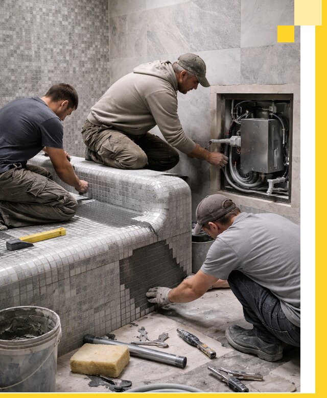 Проекты хамамов под ключ в Кропоткине и дизайн и строительство