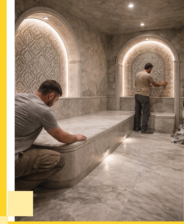 Турецкие бани под ключ в Кропоткине от 271475 р. | ЭриданКрп